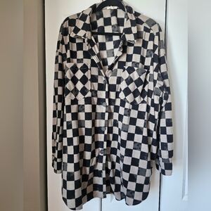 Maurices Checkered Shacket